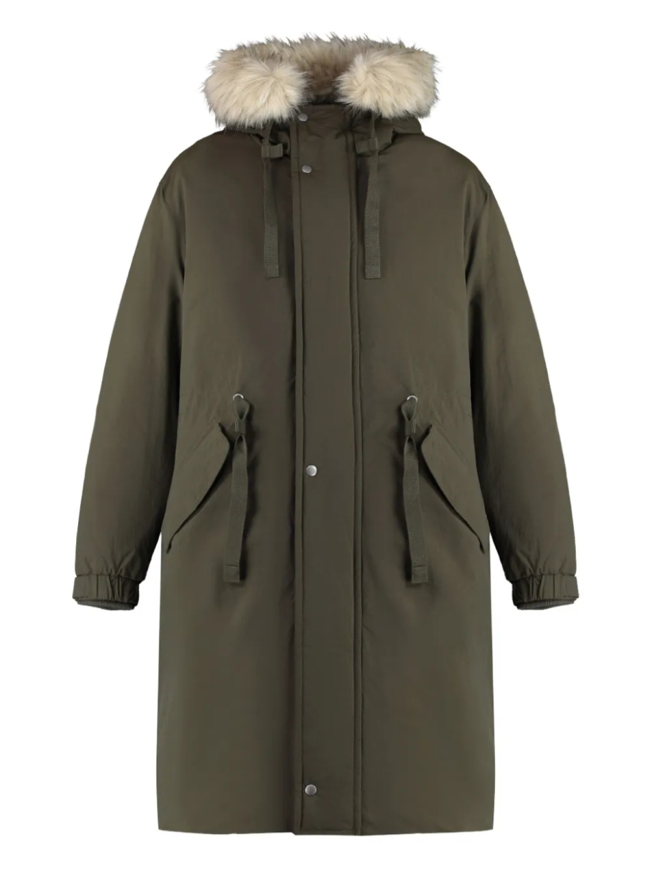 

Парка с капюшоном Gant, зеленый