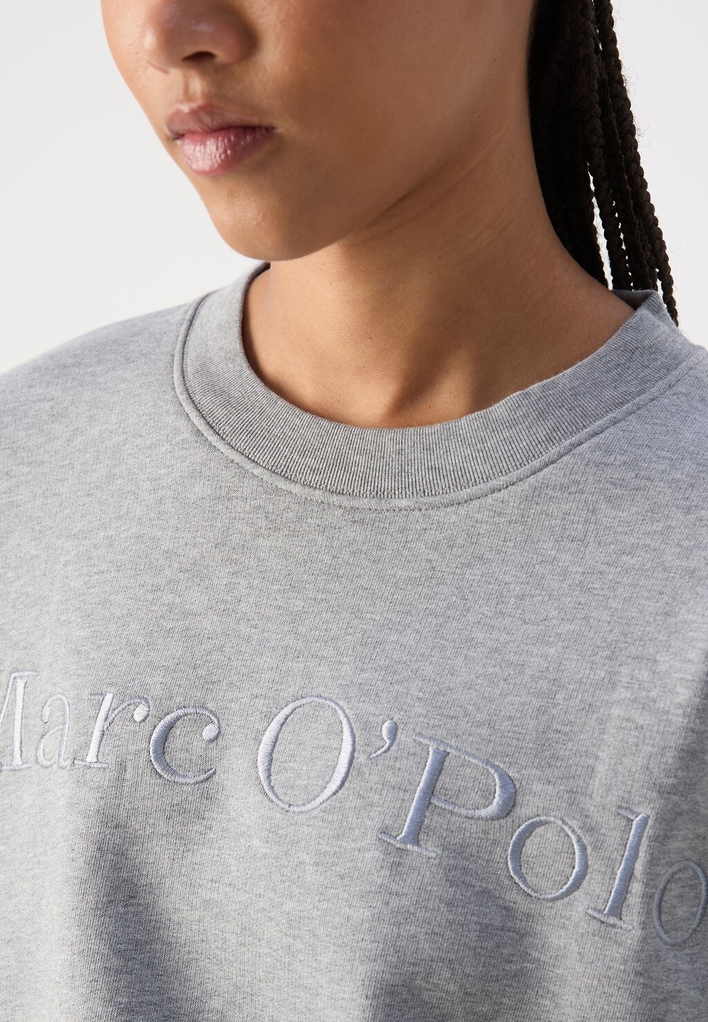 

Толстовка LOGO EMBROIDERY AT FRONT Marc O'Polo, серый