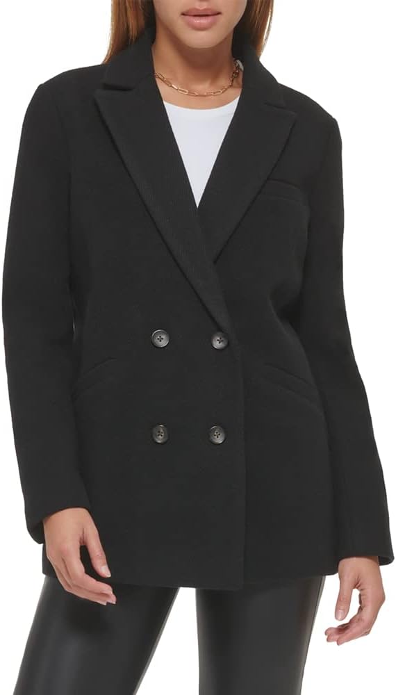 

Женский двубортный пиджак Levi's из шерстяной смеси, Black