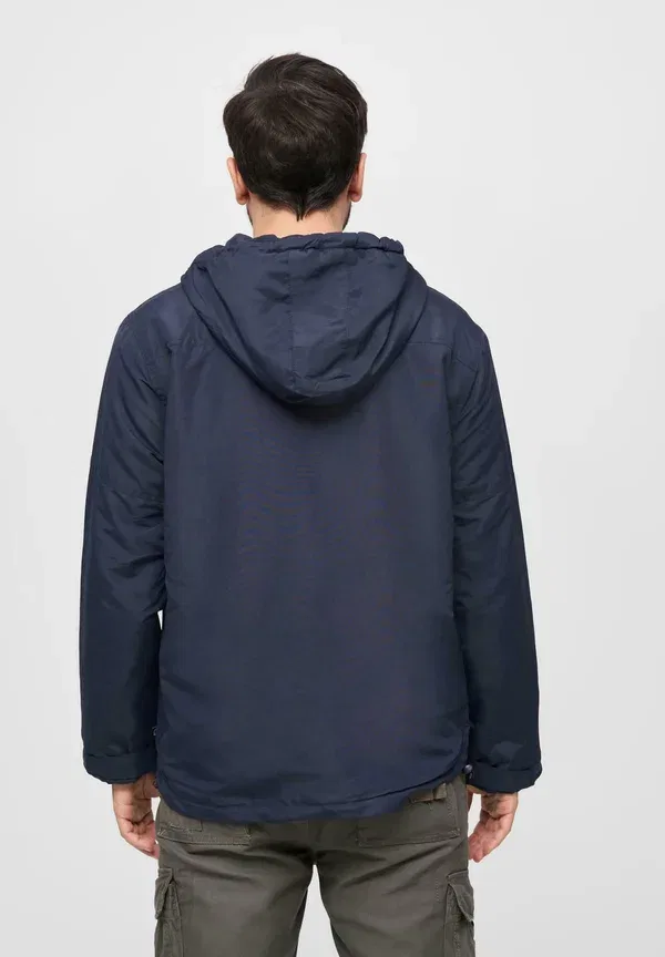 Куртка Breaker frontzip light jacket Brandit, цвет темно-синий — фото 3