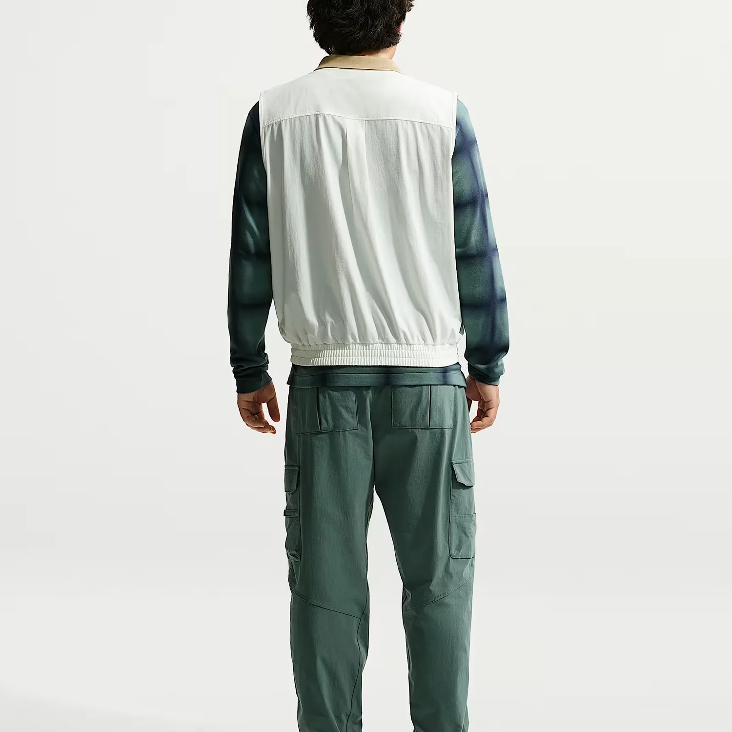 Мужская одежда для гольфа Dri Fit Fairway Fresh Nike, Sail White/Lime Gray — фото 4