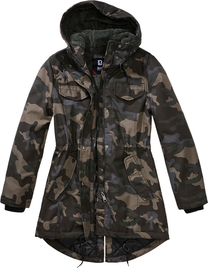 

Куртка Brandit Marsh Lake Ladies Jacket, темный кмуфляж, Черный, Куртка Brandit Marsh Lake Ladies Jacket, темный кмуфляж