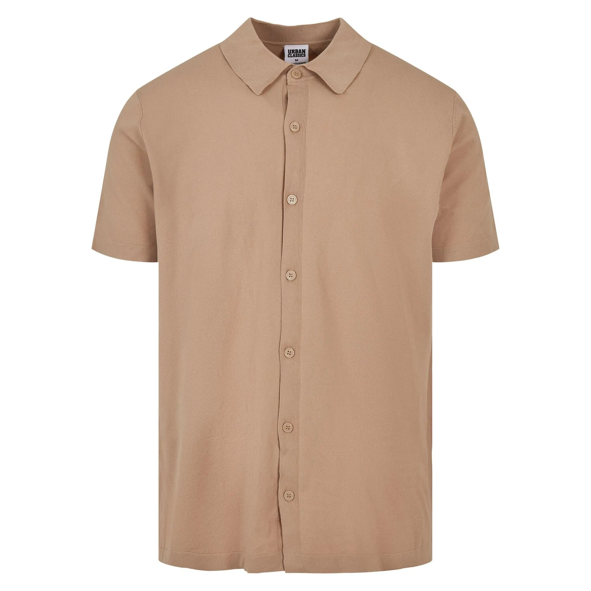 

Рубашка с длинными рукавами URBAN CLASSICS " Urban Classics Men's Knitted Shirt" (1 шт.), бежевый
