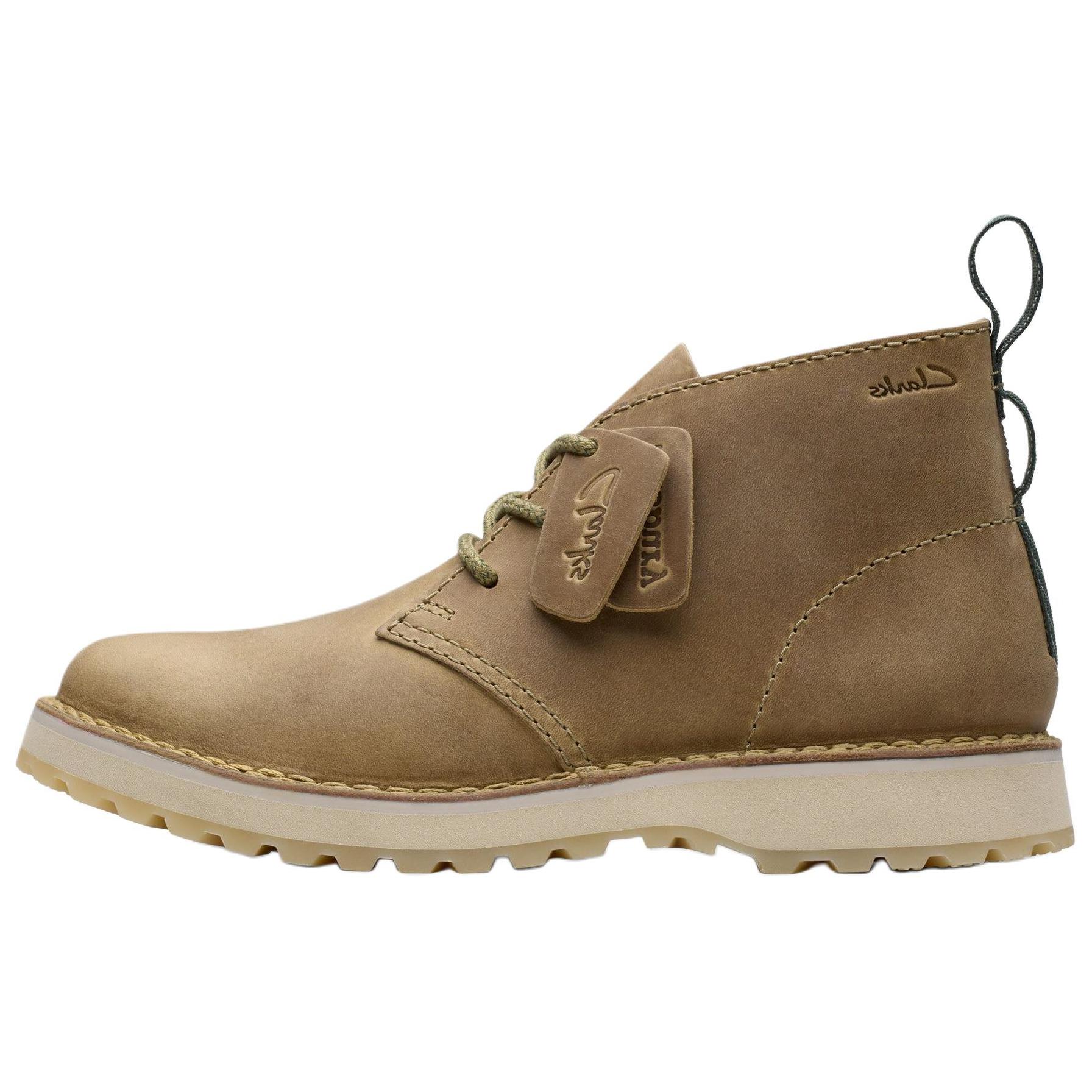 Ботинки мужские Deep Sand Clarks, темно-sand
