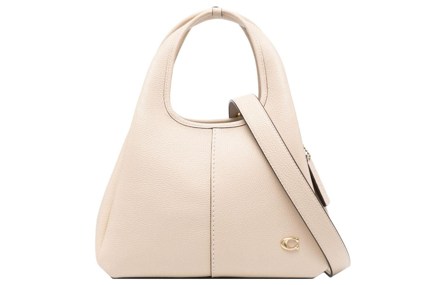 

Сумка через плечо Lana из кожи слоновой кости COACH
