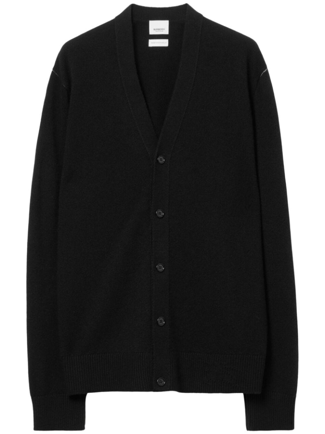 

Кашемировый кардиган Equestrian Knight Burberry, черный