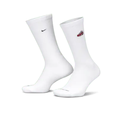 

Носки Nike Everyday Plus Cushioned Crew (1 шт), белый/черный