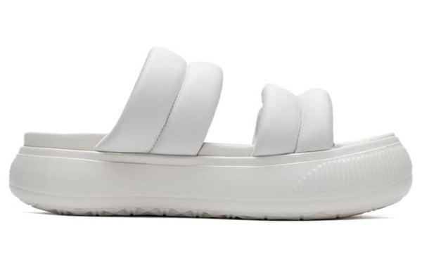 Тапочки mayu puffy slides 'warm white' Puma, белый — фото 2