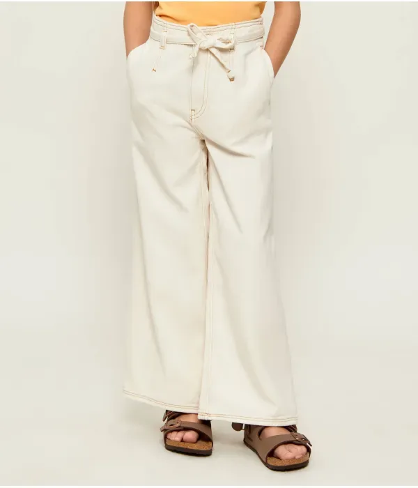 Джинсы relaxed fit Guess, белый