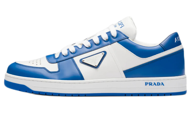 Кроссовки Prada Downtown Low Top, белый/синий