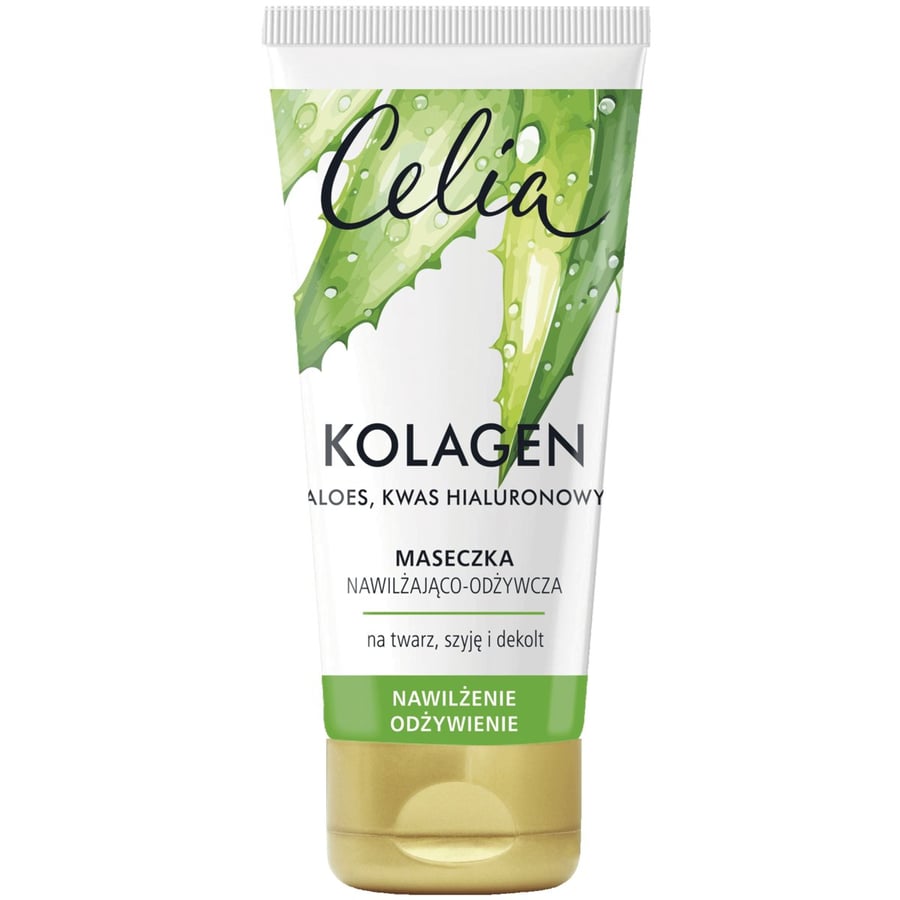

Увлажняющая и питательная маска для лица Celia Collagen Aloe