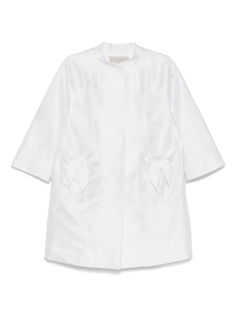 

Жаккардовое пальто SHIATZY CHEN, белый