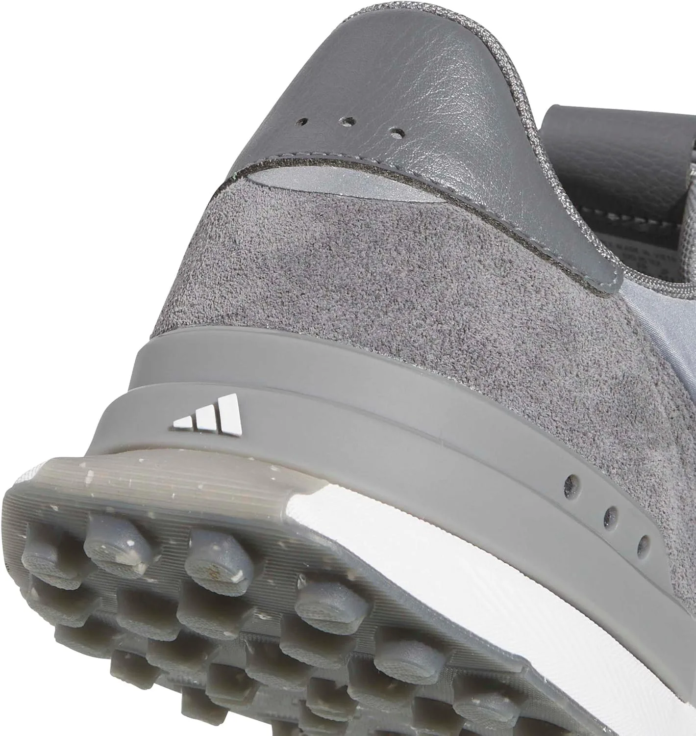 Мужские гольф-кроссовки Adidas Golf S2G 26 из текстиля без шипов, серый/белый — фото 4