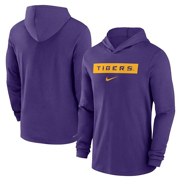 

Мужская фиолетовая футболка с длинным рукавом LSU Tigers Sideline Nike