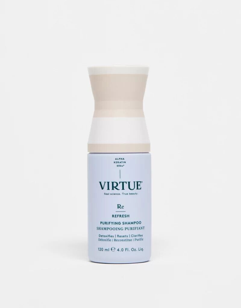 

Virtue Refresh Очищающий шампунь 120 мл, Серый, Virtue Refresh Очищающий шампунь 120 мл