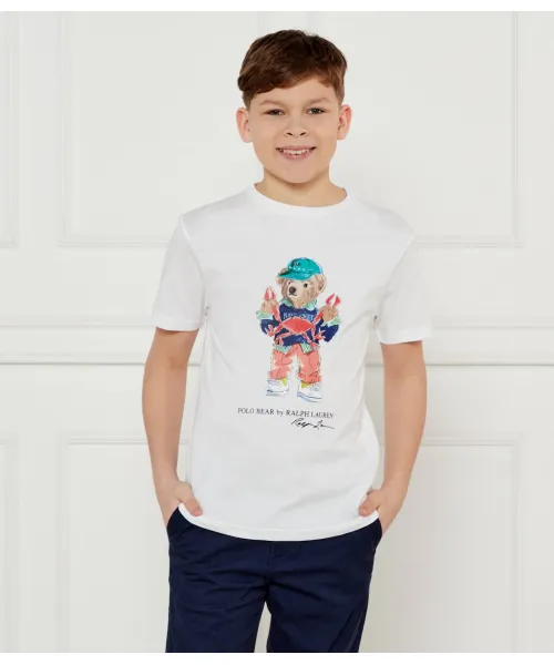 

Футболка Regular fit Polo Ralph Lauren, белый