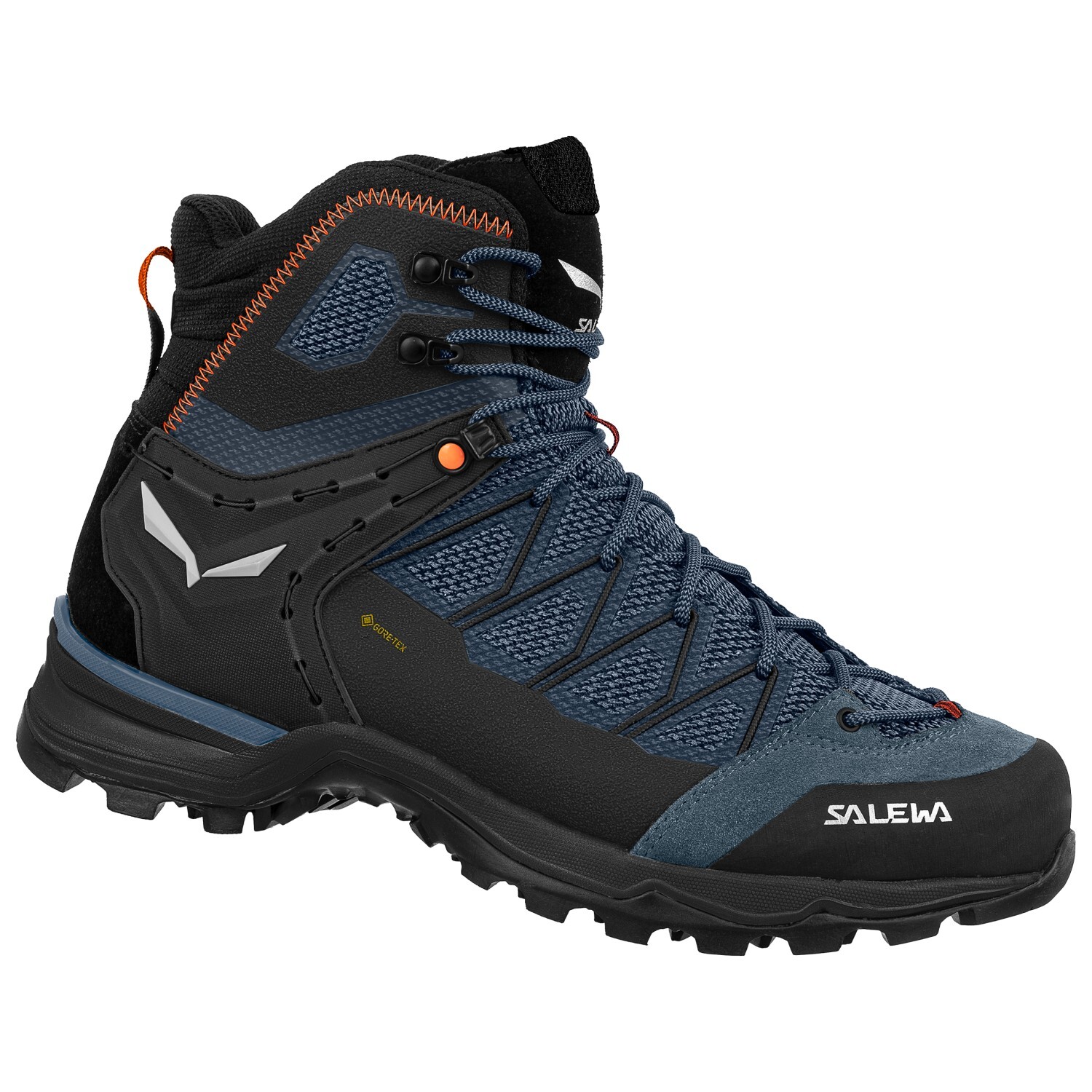 

Ботинки для прогулки Salewa MS Mountain Trainer Lite Mid GTX, цвет Java Blue/Black