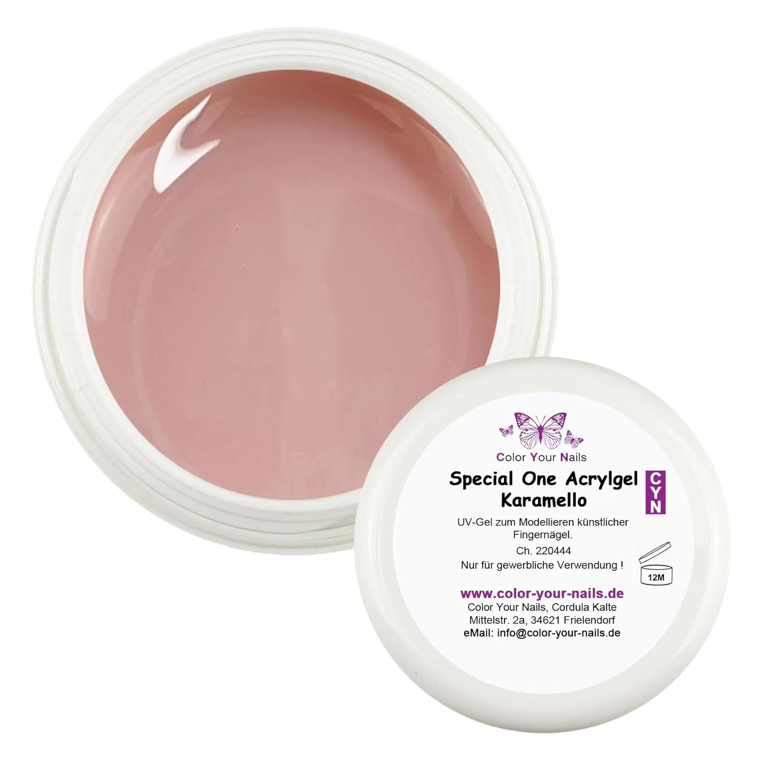 Акриловый гель Special One Caramello, 5 г Color Your Nails