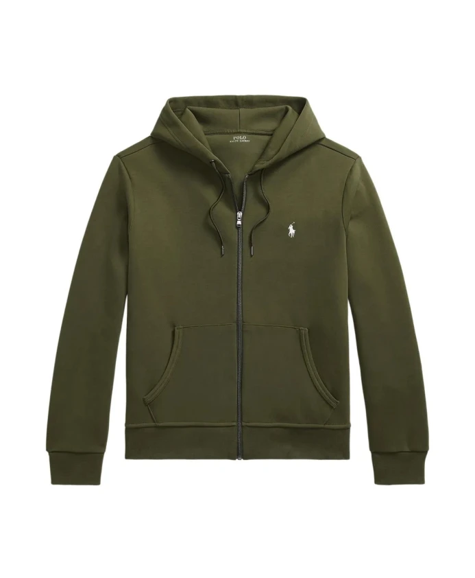 

Куртка с капюшоном и застежкой-молнией Polo Ralph Lauren, зеленый