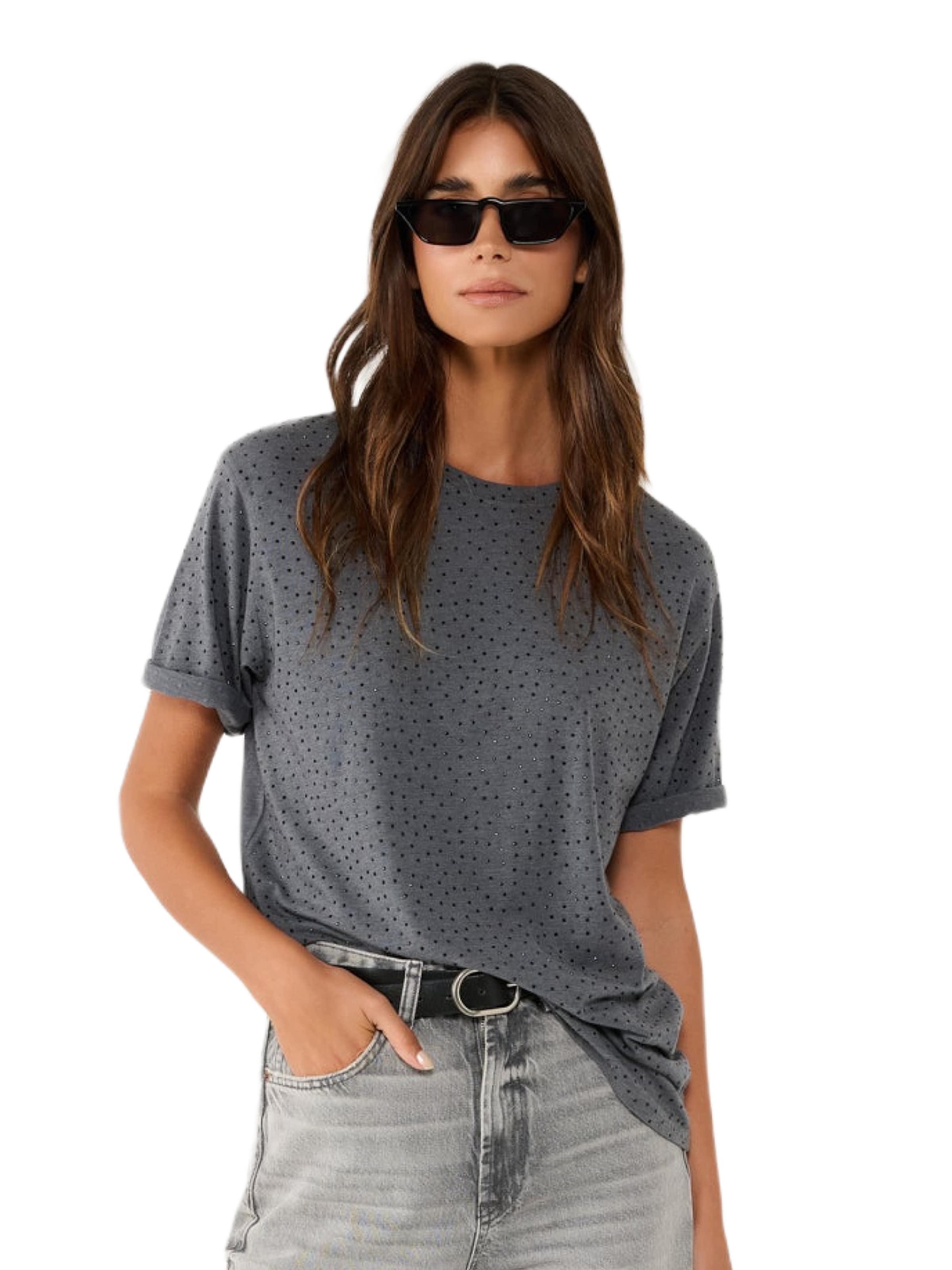 

No Matter What Футболка в сером цвете