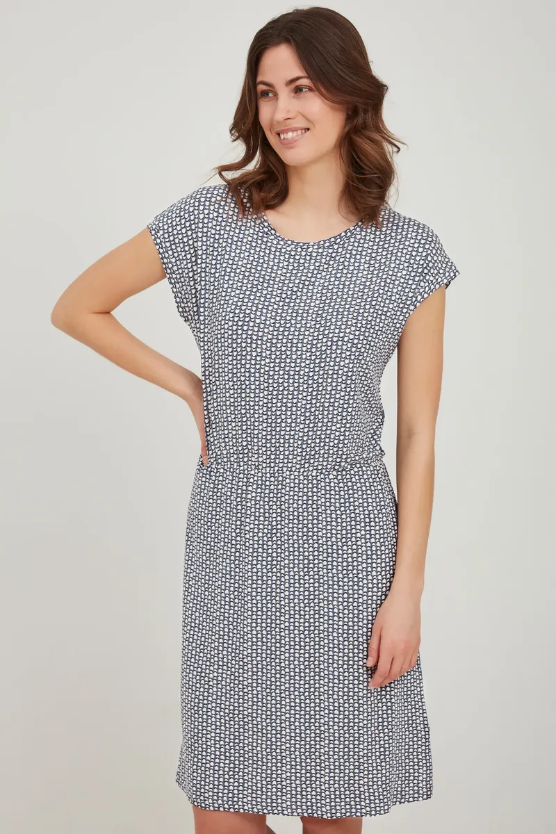

Трикотажное платье Fransa " Fransa FRAmdot", цвет Vintage Indigo Graphic Mi