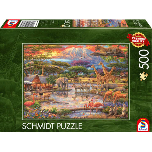 

Пазлы Paradise Under Mount Kilimanjaro (500Pc)