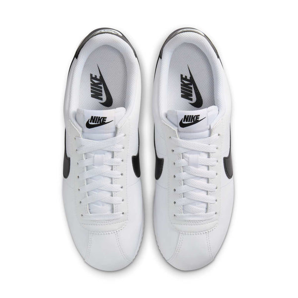 Кроссовки cortez leather 'white black' Nike, белый — фото 4