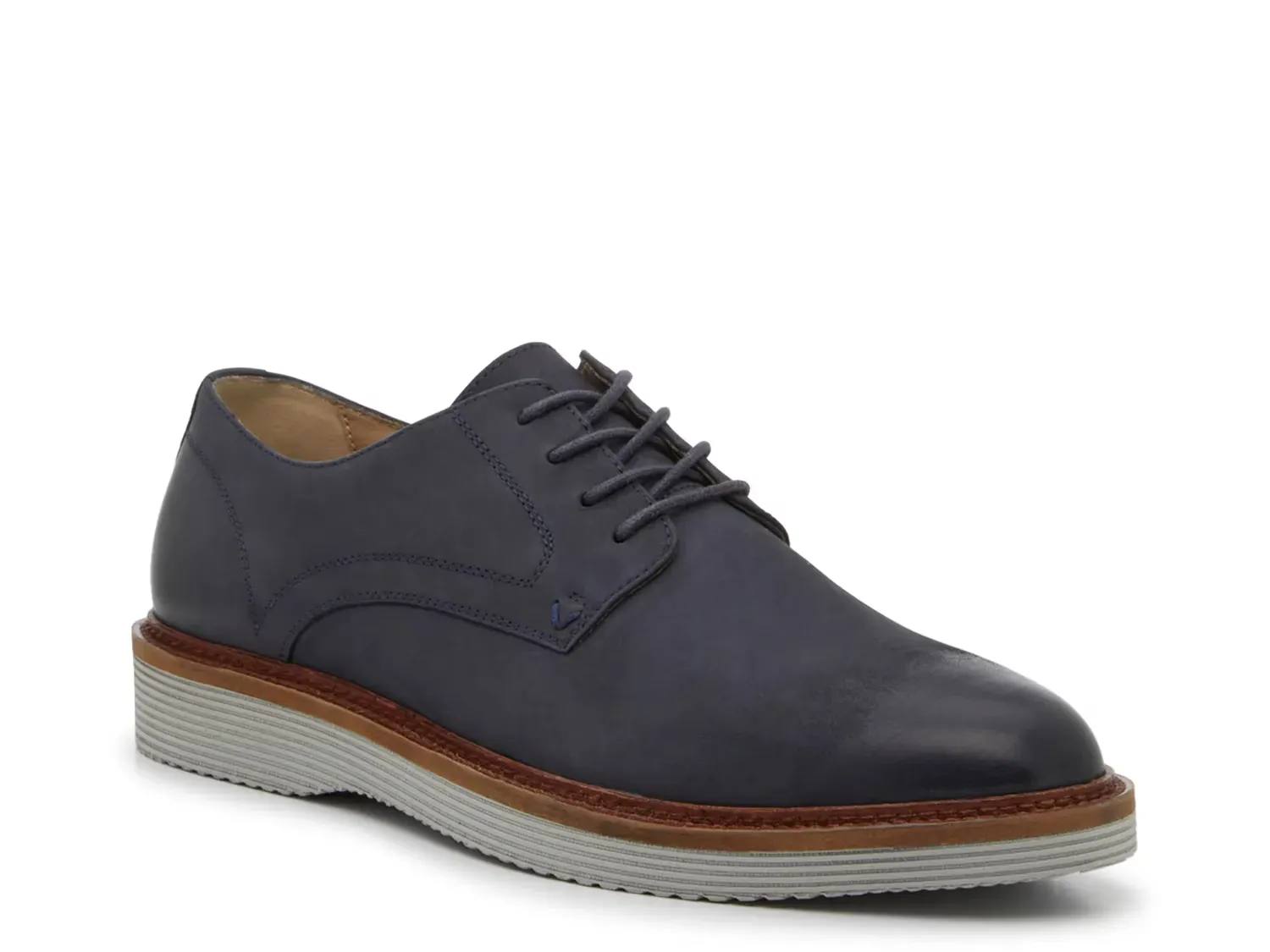 

Trent Оксфорды Vince Camuto, Navy Nubuck Leather