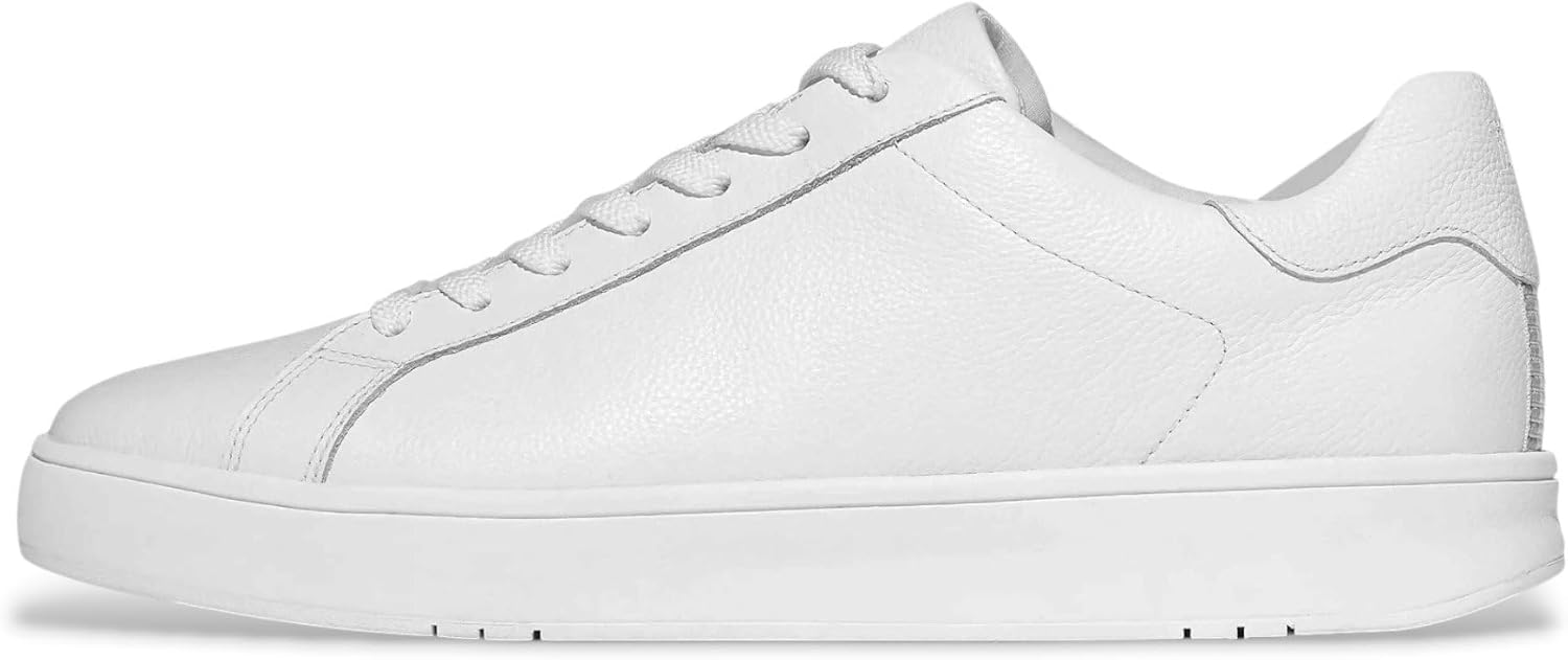 

Мужские кроссовки FitFlop Rally II из кожи с эффектом потертости, белый