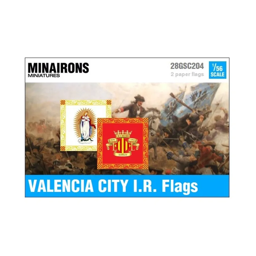 

Флаги Валенсии, War of Spanish Succession - Decals & Flags (1:56)