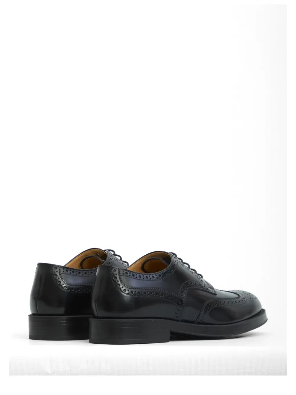 Туфли-Дерби на шнуровке с перфорацией Tod'S, черный — фото 3