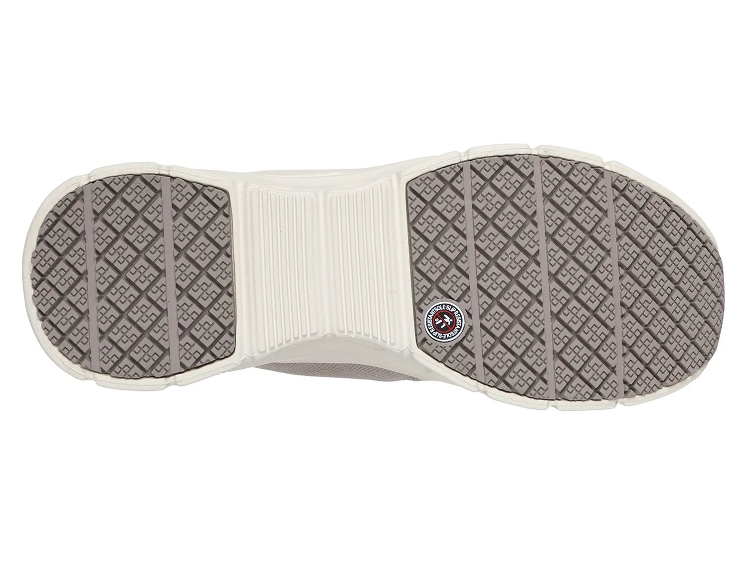Кроссовки Skechers Hands Free Slip-ins Work Glide-Step Pro Edura Work Sneaker - Women's, серо-коричневый — фото 4
