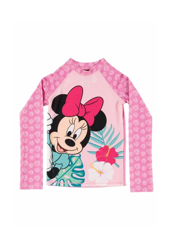 Купальный набор Minnie mouse schwimmset uv schutz 30 badeanzug badeset shirt und hose zweiteiler swimsuit Disney, розовый — фото 2