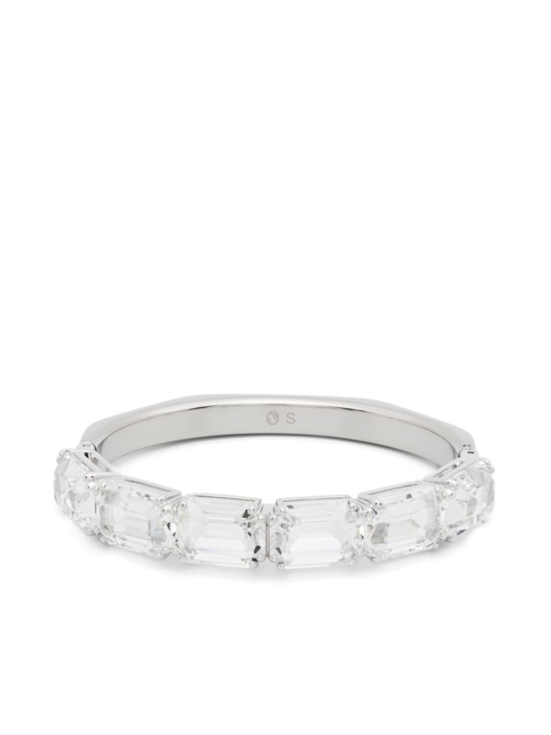 

Браслет-бэнгл Millenia Swarovski, серебряный