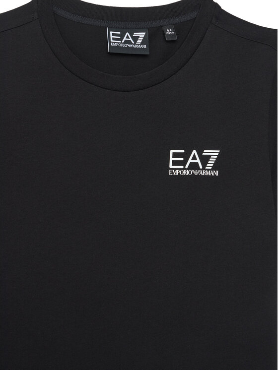 Футболка regular fit 7B000020 AF10378 UC001 Ea7 Emporio Armani, чёрный — фото 3