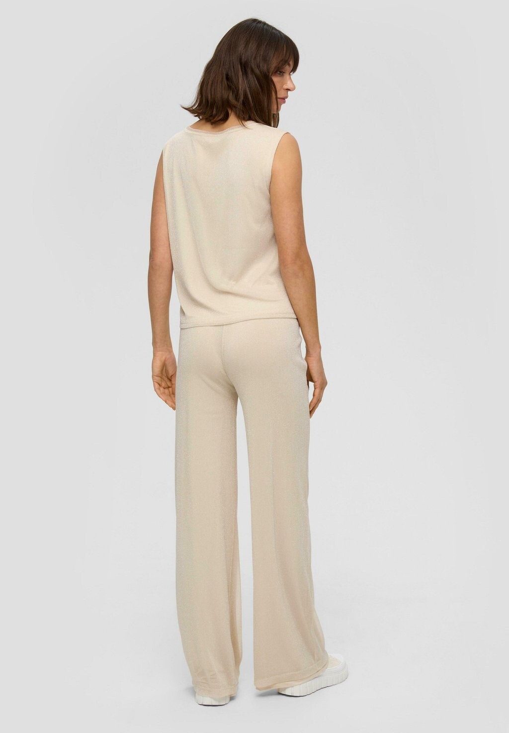 

Брюки REGULAR WIDE LEG s.Oliver, бежевый