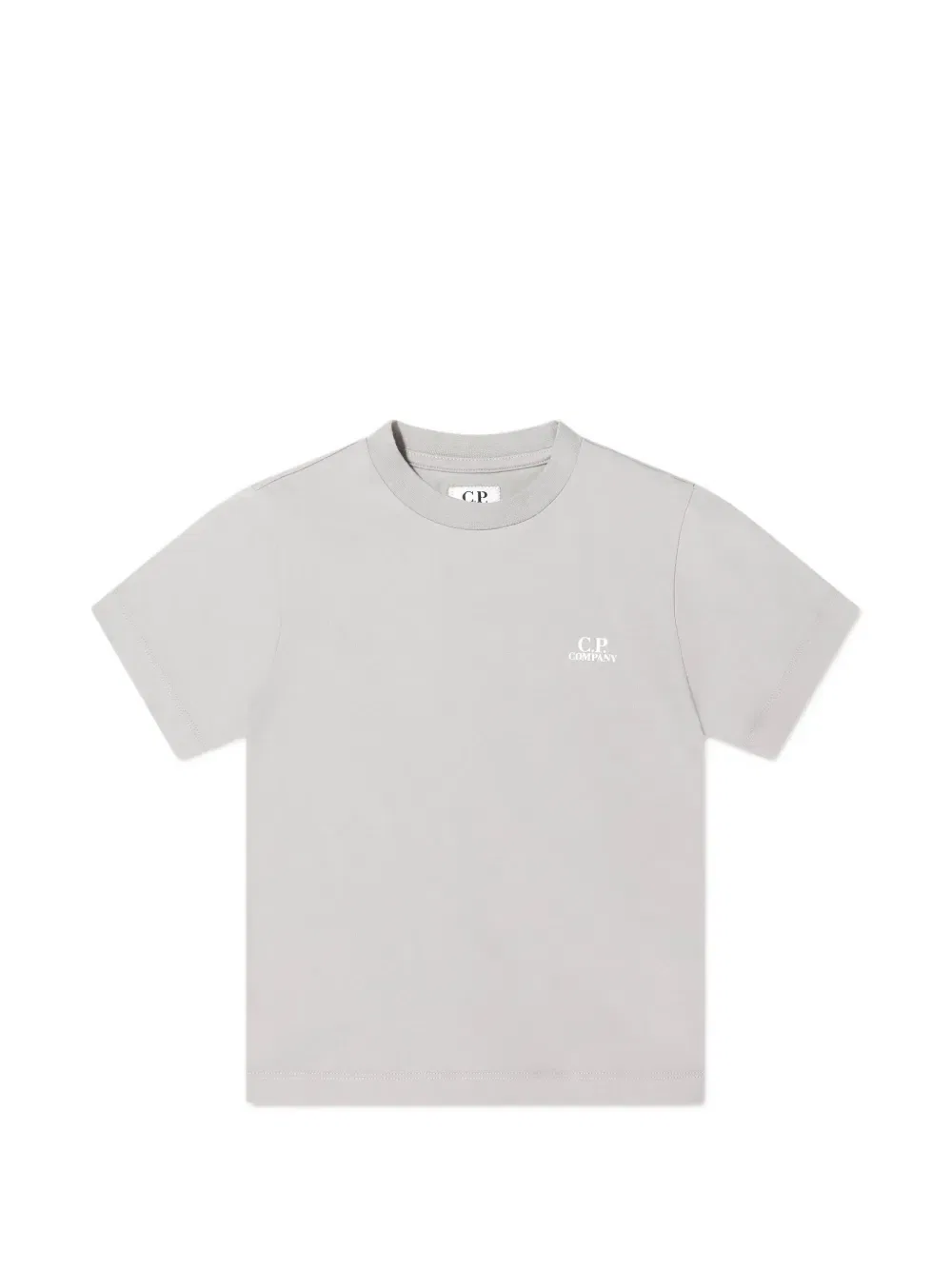 Комплект из топа и шортов с логотипом C.P. Company Kids, серый — фото 3