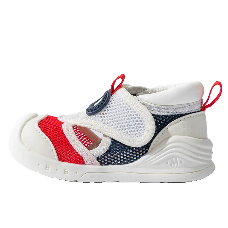 

Нескользящие низкие детские туфли для младенцев и малышей Bradmiller, красный