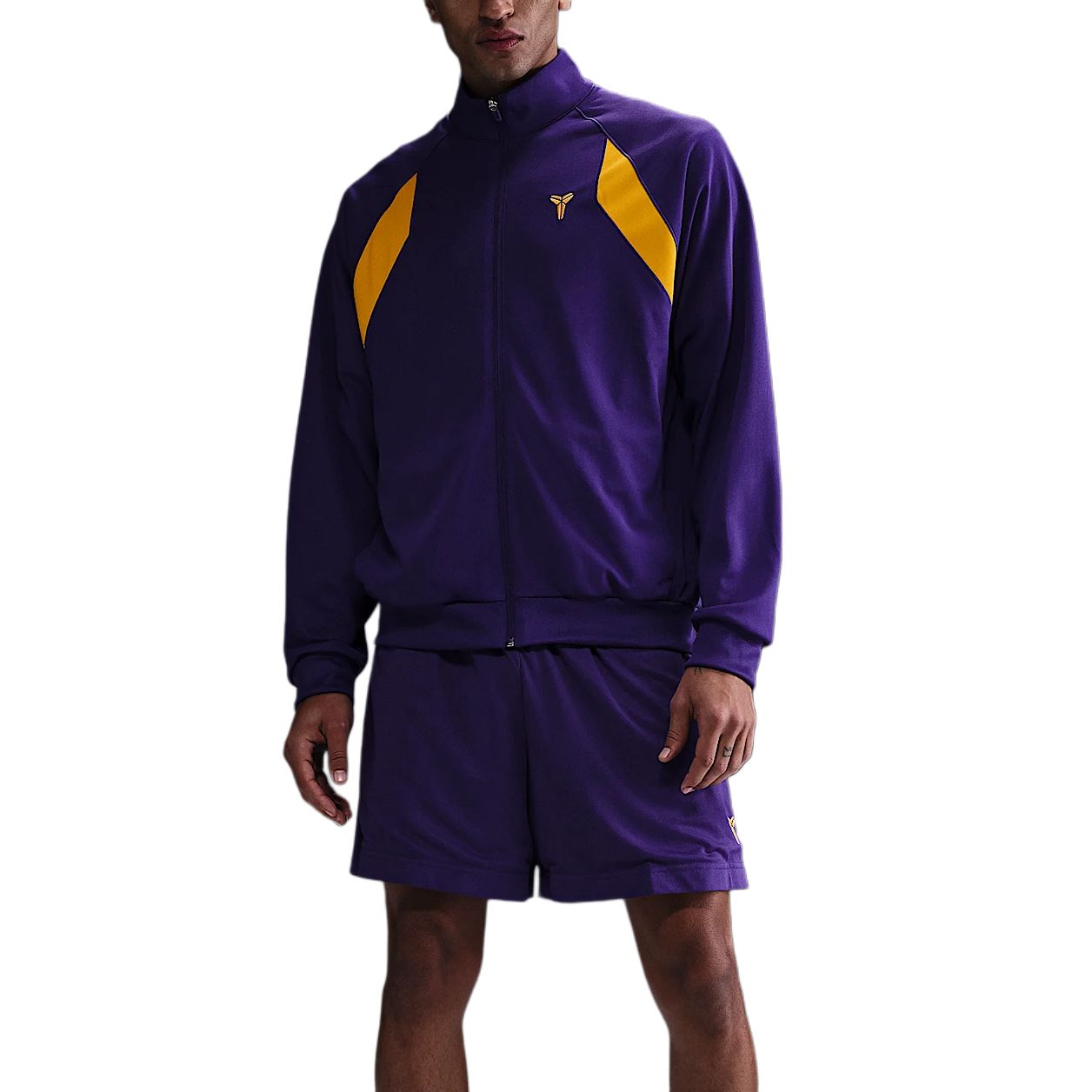 Nike Кобе куртка из дышащего трикотажа, Court Purple/University Gold — фото 3