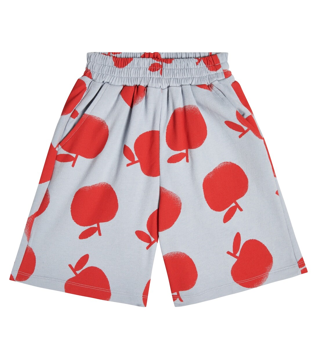 

Хлопковые шорты с помпонами Jellymallow, синий