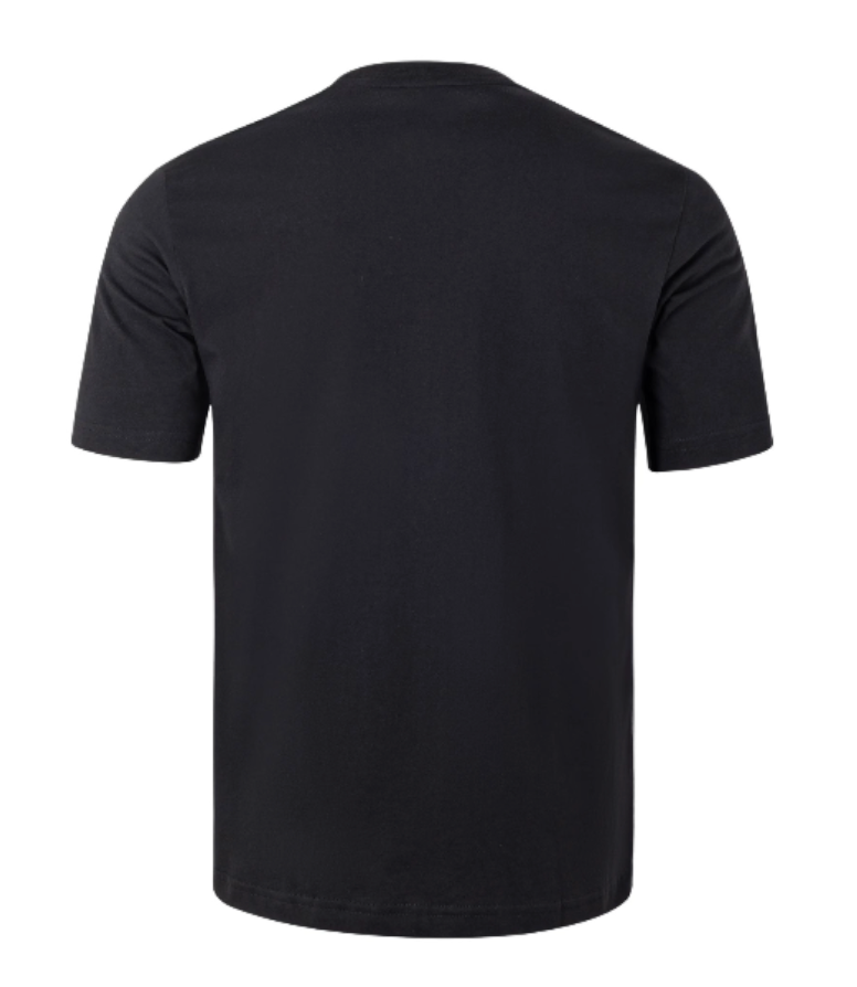 Футболка Adidas Essentials Single Jersey 'Black White' — фото 2