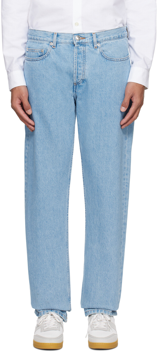 

Синие джинсы New Standard A.P.C.