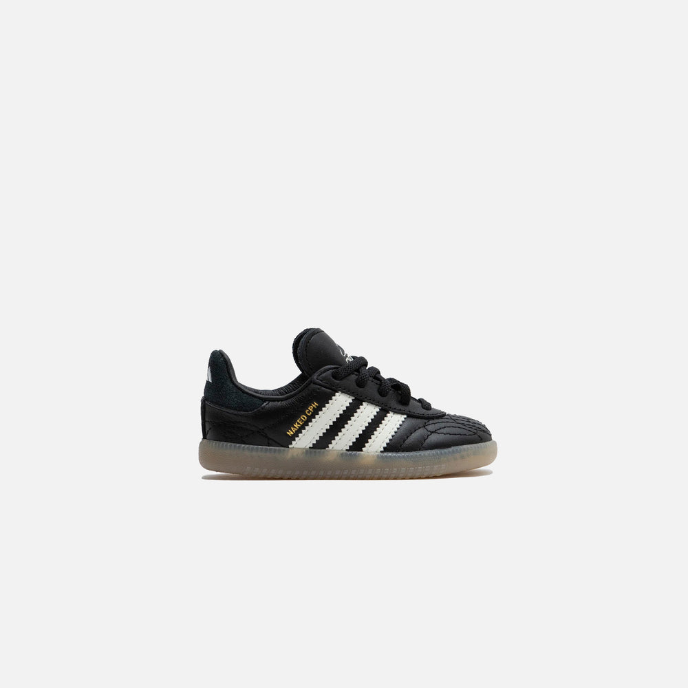 

Кроссовки adidas x Naked x Maha TD Samba MN, цвет Black/White