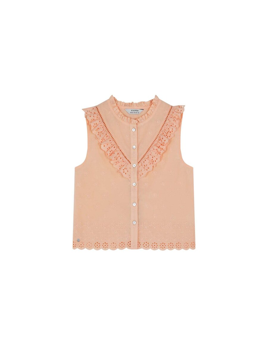 

Рубашка на пуговицах классического кроя Scalpers, Apricot