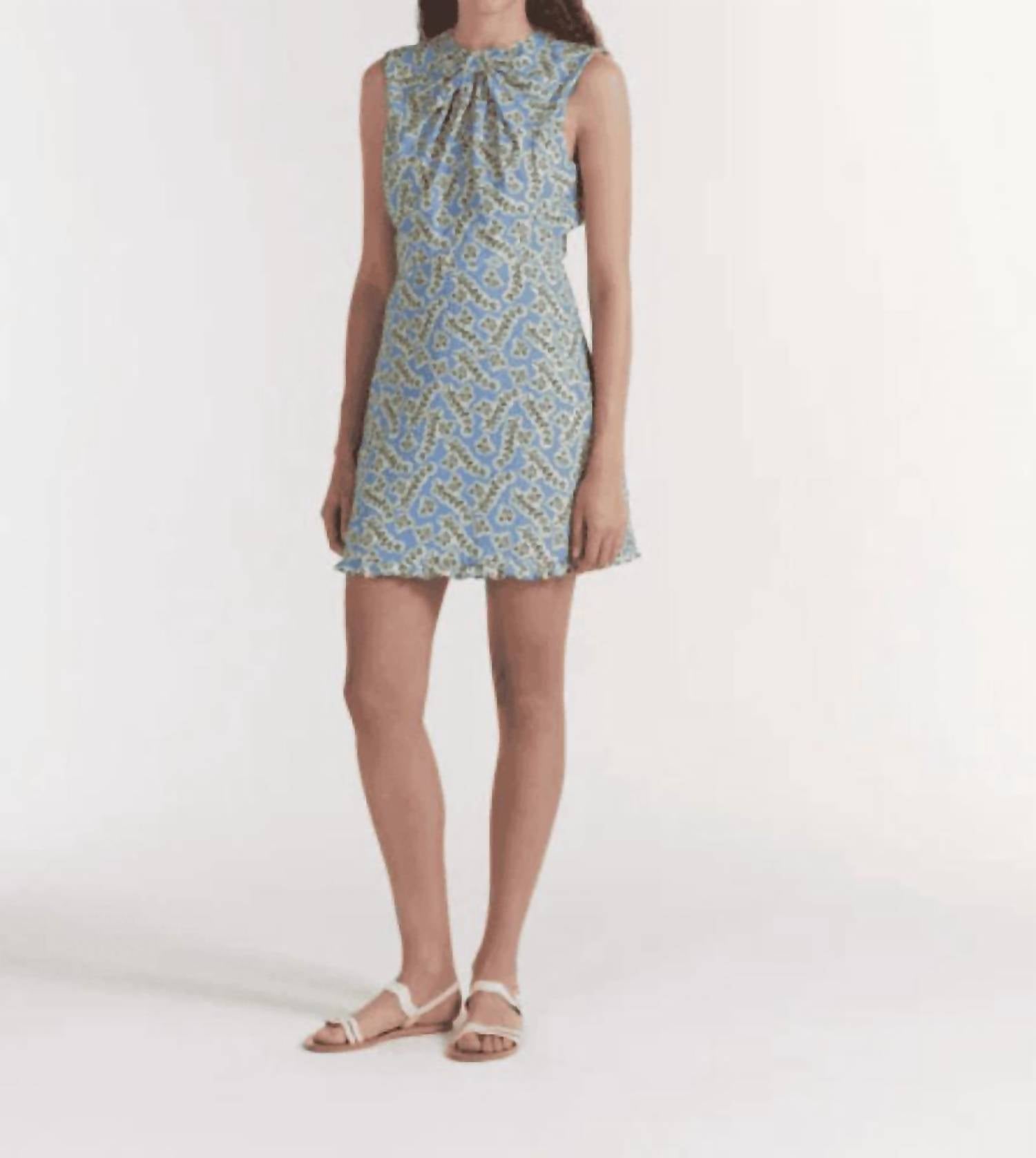 

Короткое платье Marla в цвете Tulia Blue Saloni