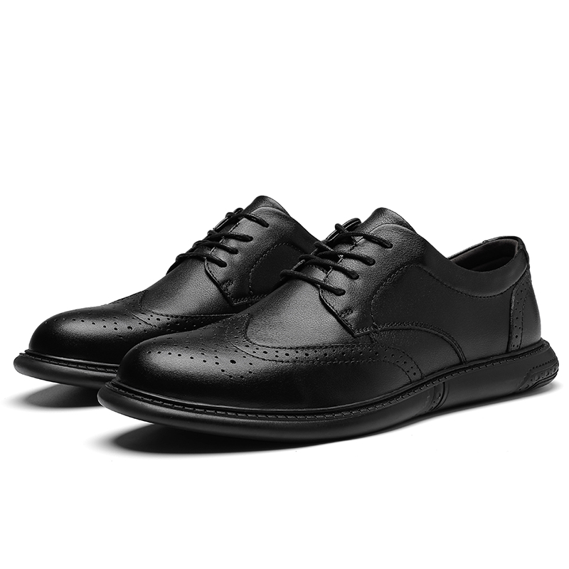 PAIBLOKS Мужские повседневные туфли Men's - черные с черными полосками, цвет Black-Black Stripes — фото 3