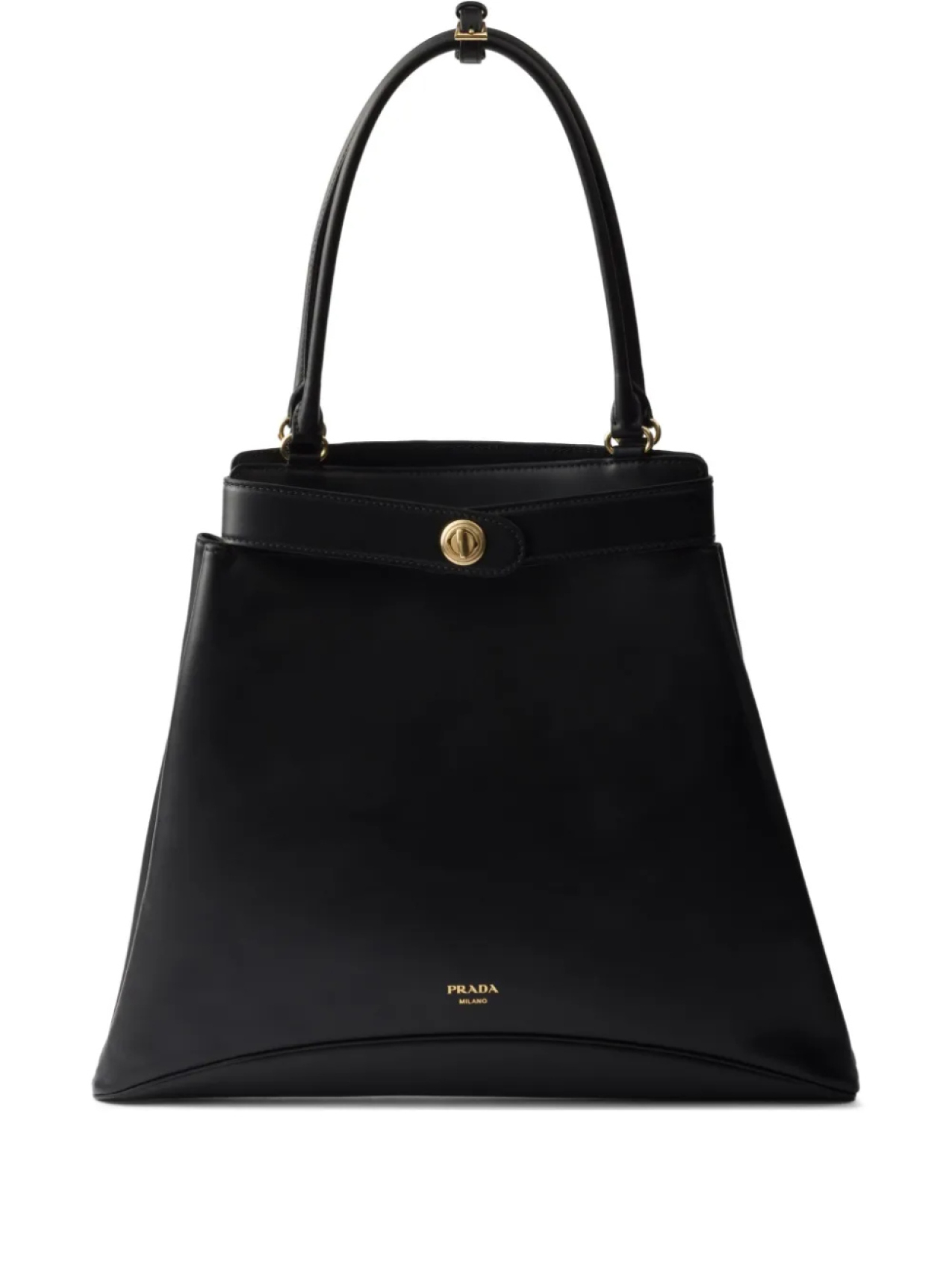 

Prada сумка-тоут с логотипом, черный