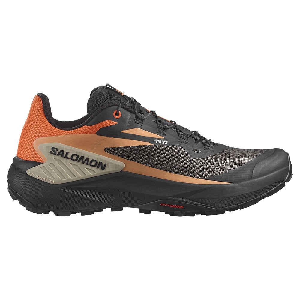 

Кроссовки Salomon Genesis Trail, черный/оранжевый, Серый, Кроссовки Salomon Genesis Trail, черный/оранжевый