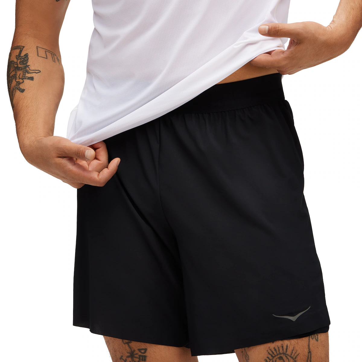 

Мужские брюки GLIDE 7 ́ SHORT 2IN1 Hoka, чёрный