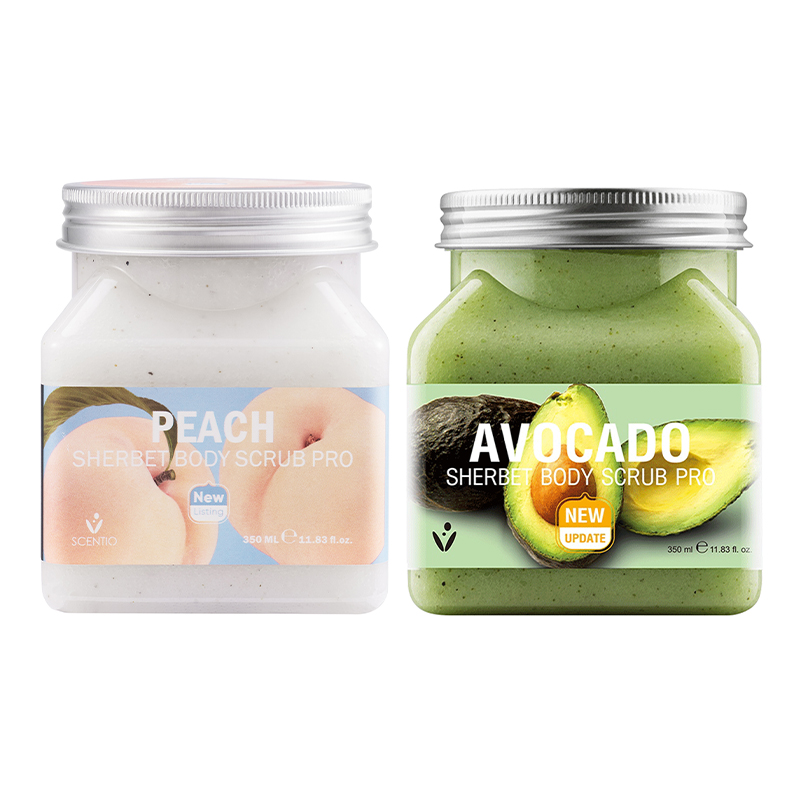 

Фруктовые сыворотки скрабы 350 мл осветляющие очищающие отшелушивающие увлажняющие контроль жирности Scentio